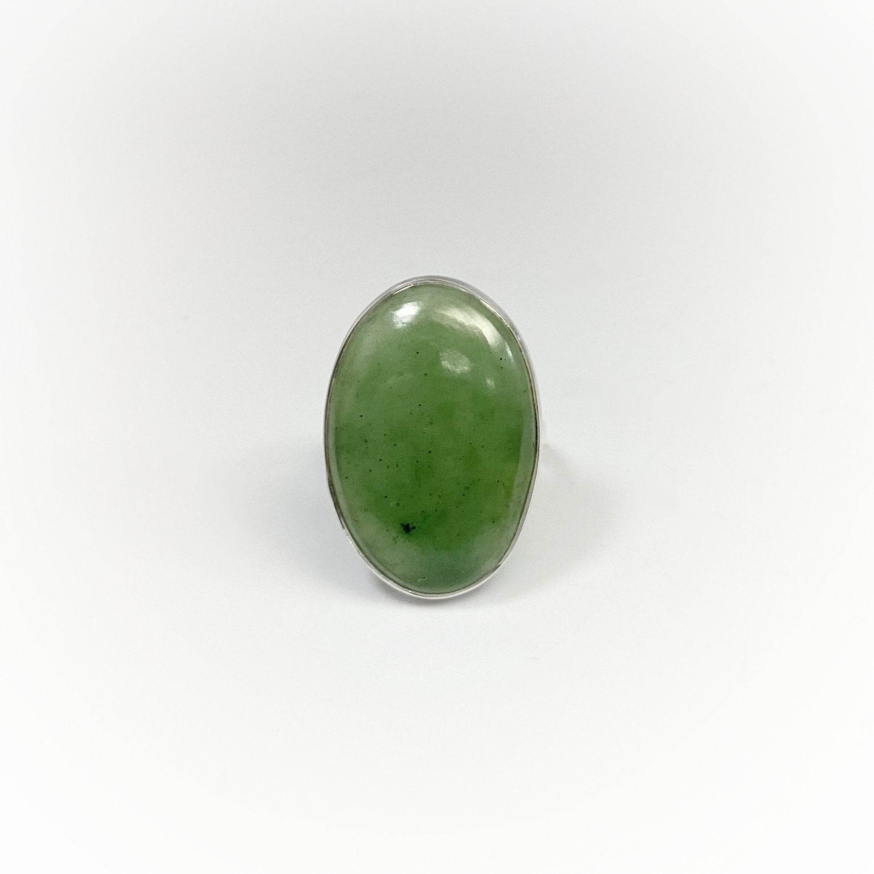 Canadian Jade Ring - Rocks and Gems Canada