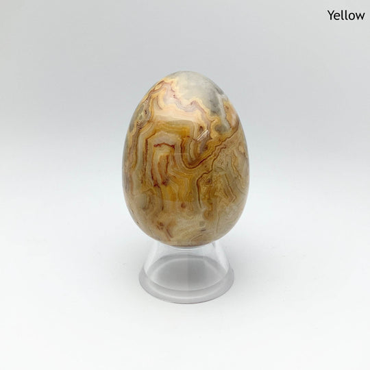 Crazy Lace Agate Egg - Rocks and Gems Canada