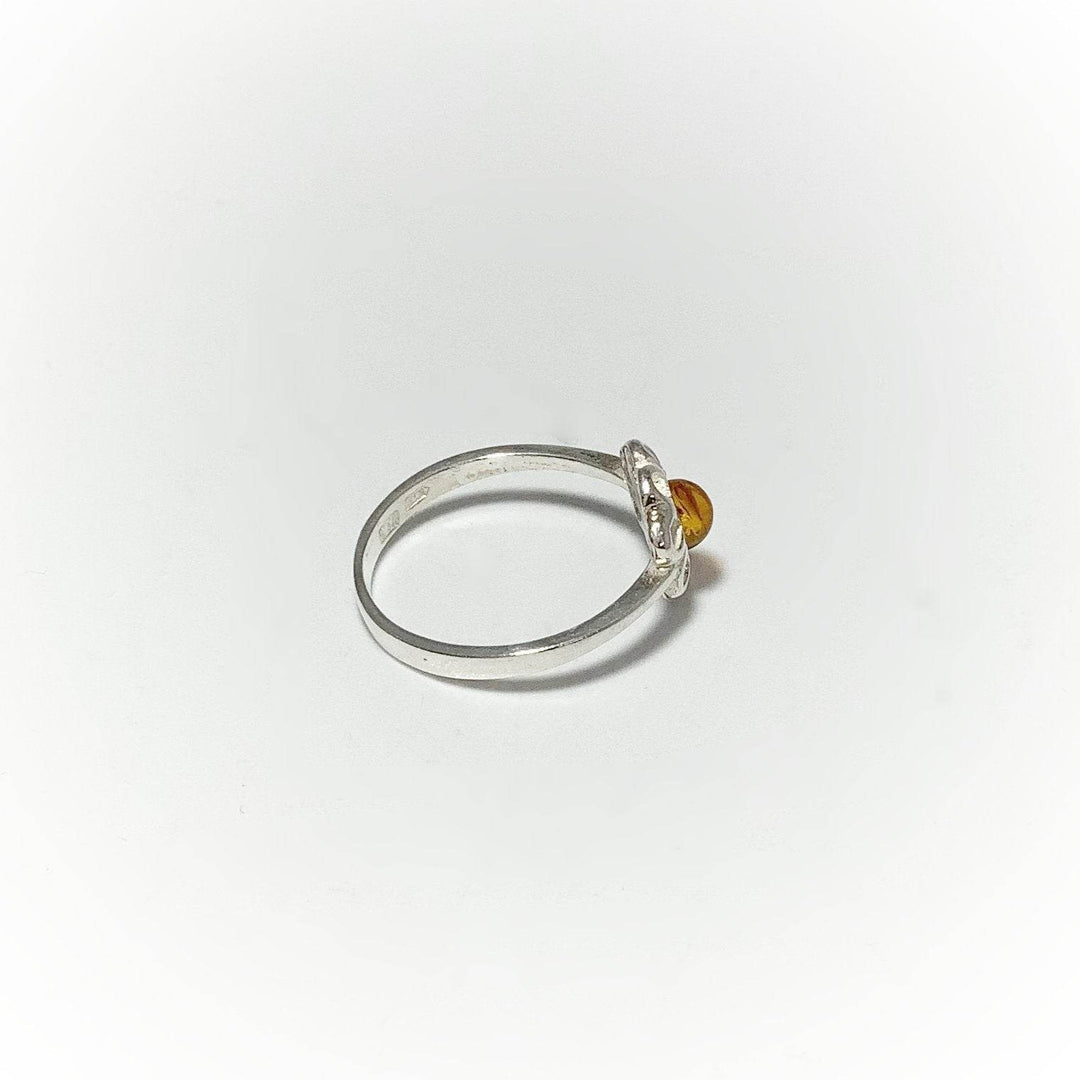 Cognac Amber Ring - Small Sizes - Rocks and Gems Canada