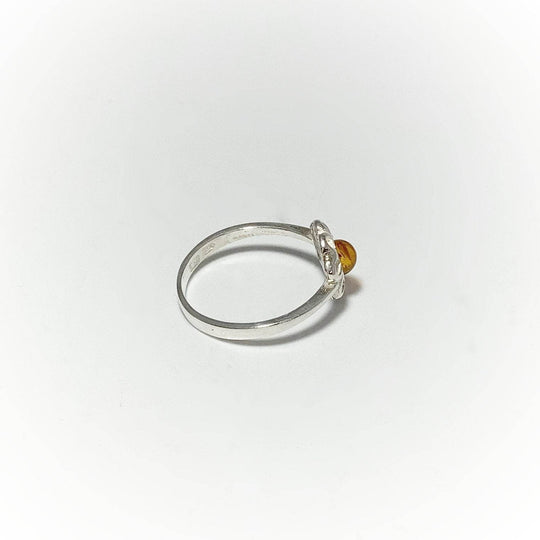 Cognac Amber Ring - Small Sizes - Rocks and Gems Canada