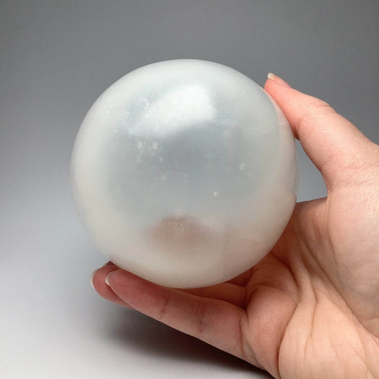 Selenite XL Sphere - Rocks and Gems Canada