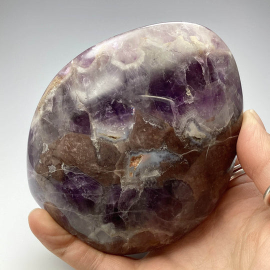 Chevron Amethyst Stand Up - Rocks and Gems Canada