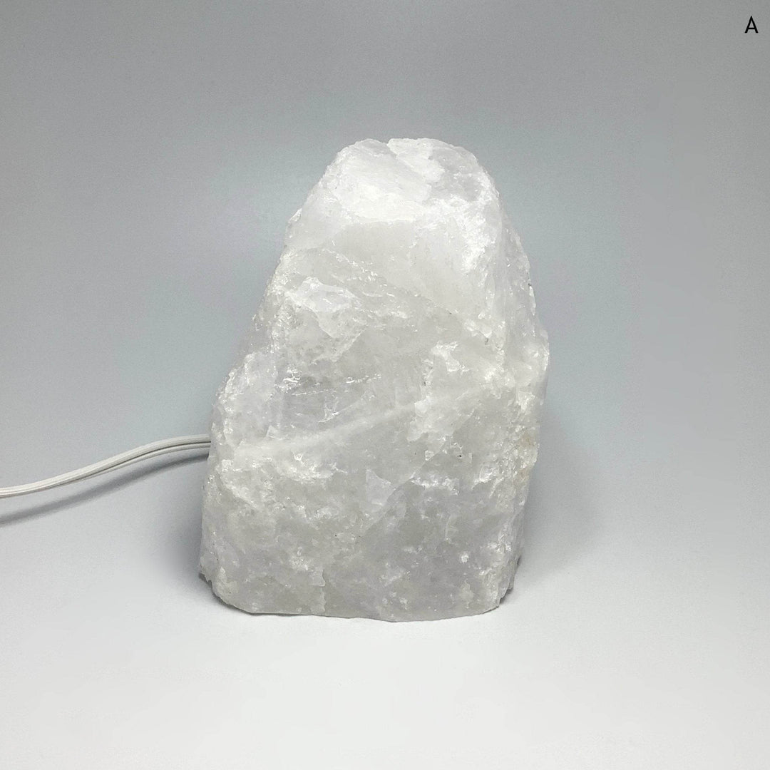 Rough Quartz Lamp - Rocks and Gems Canada
