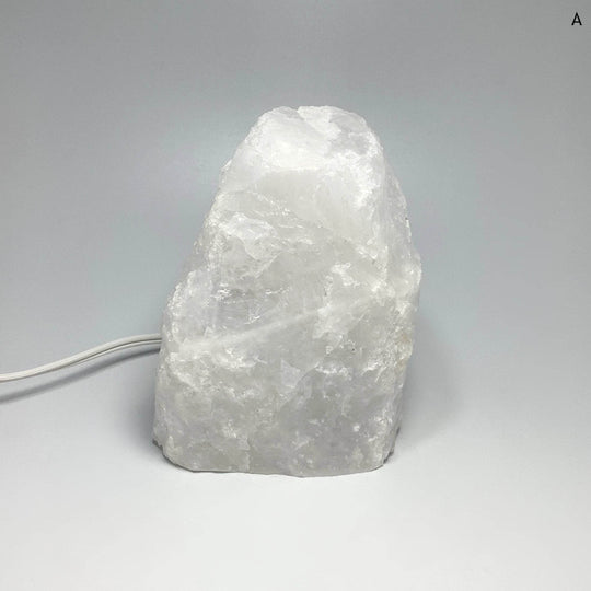 Rough Quartz Lamp - Rocks and Gems Canada