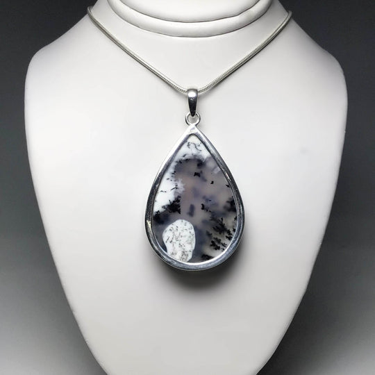 Dendritic Opal Pendant - Rocks and Gems Canada