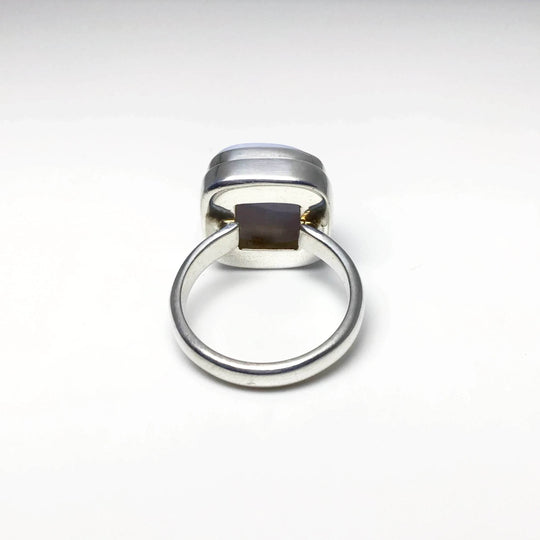 Blue Lace Agate Ring - Rocks and Gems Canada