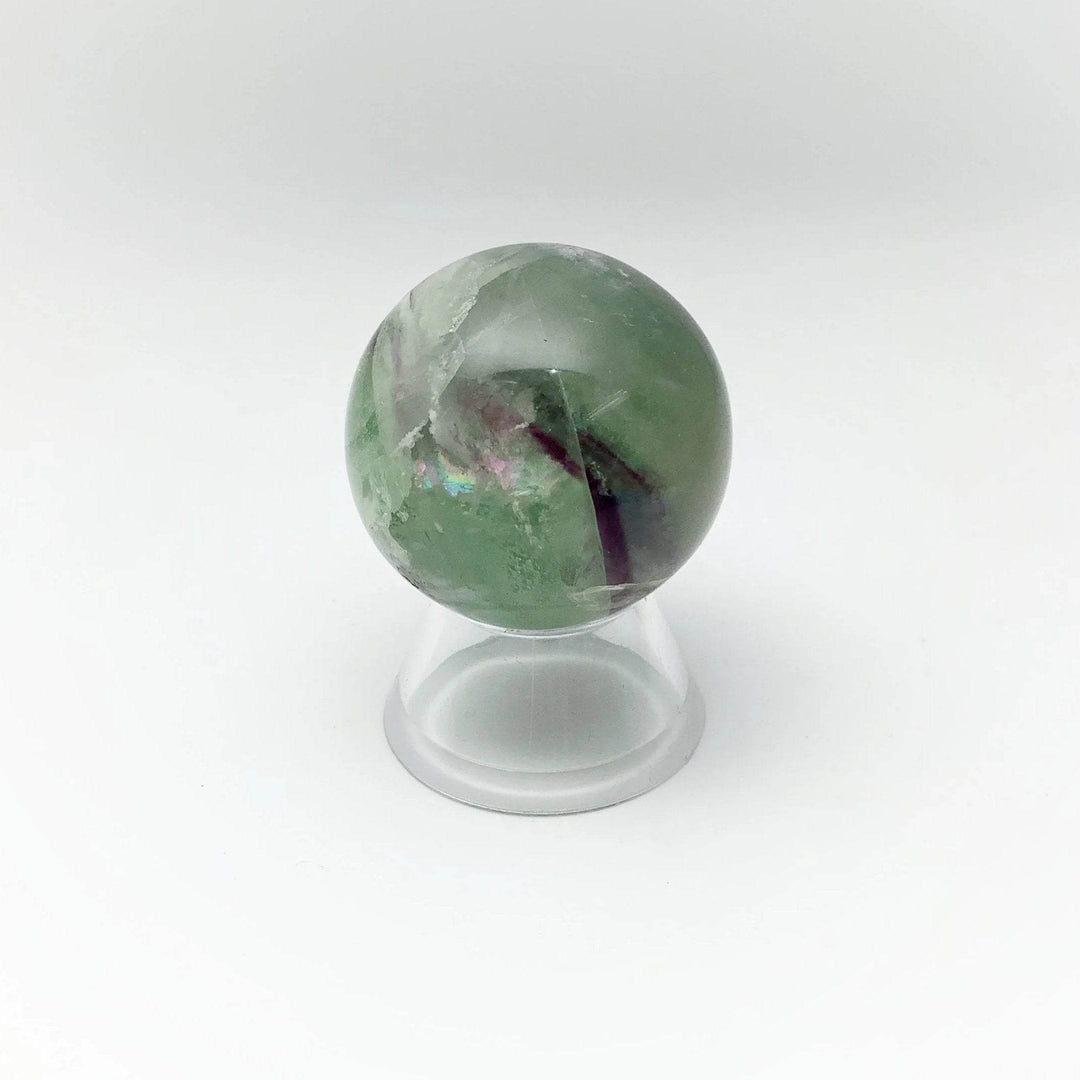Small Fluorite Sphere - Rocks and Gems Canada