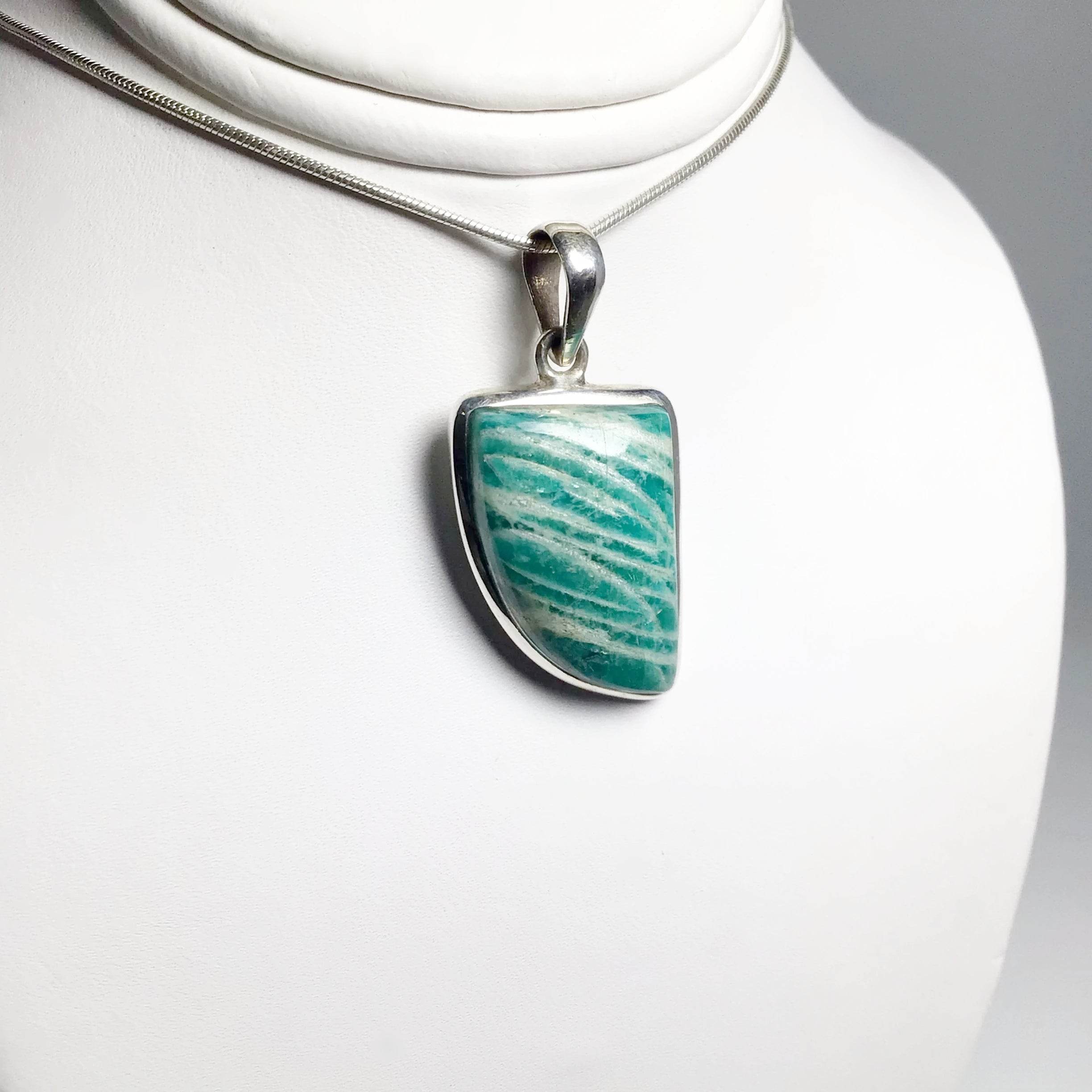 Amazonite Pendant - Rocks and Gems Canada