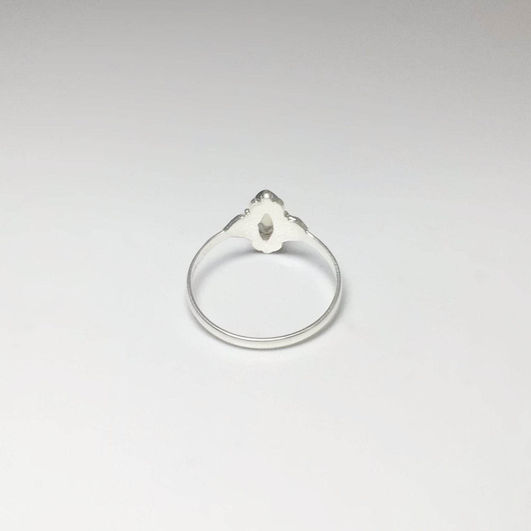 Rainbow Moonstone Ring - Rocks and Gems Canada