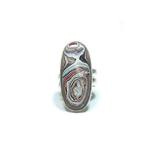 Fordite Ring - Rocks and Gems Canada