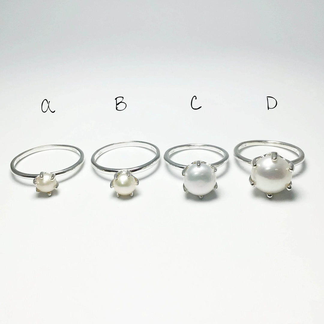 Freshwater Pearl Ring - Rocks and Gems Canada