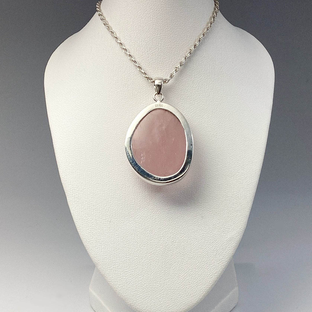 Rose Quartz Pendant - Rocks and Gems Canada