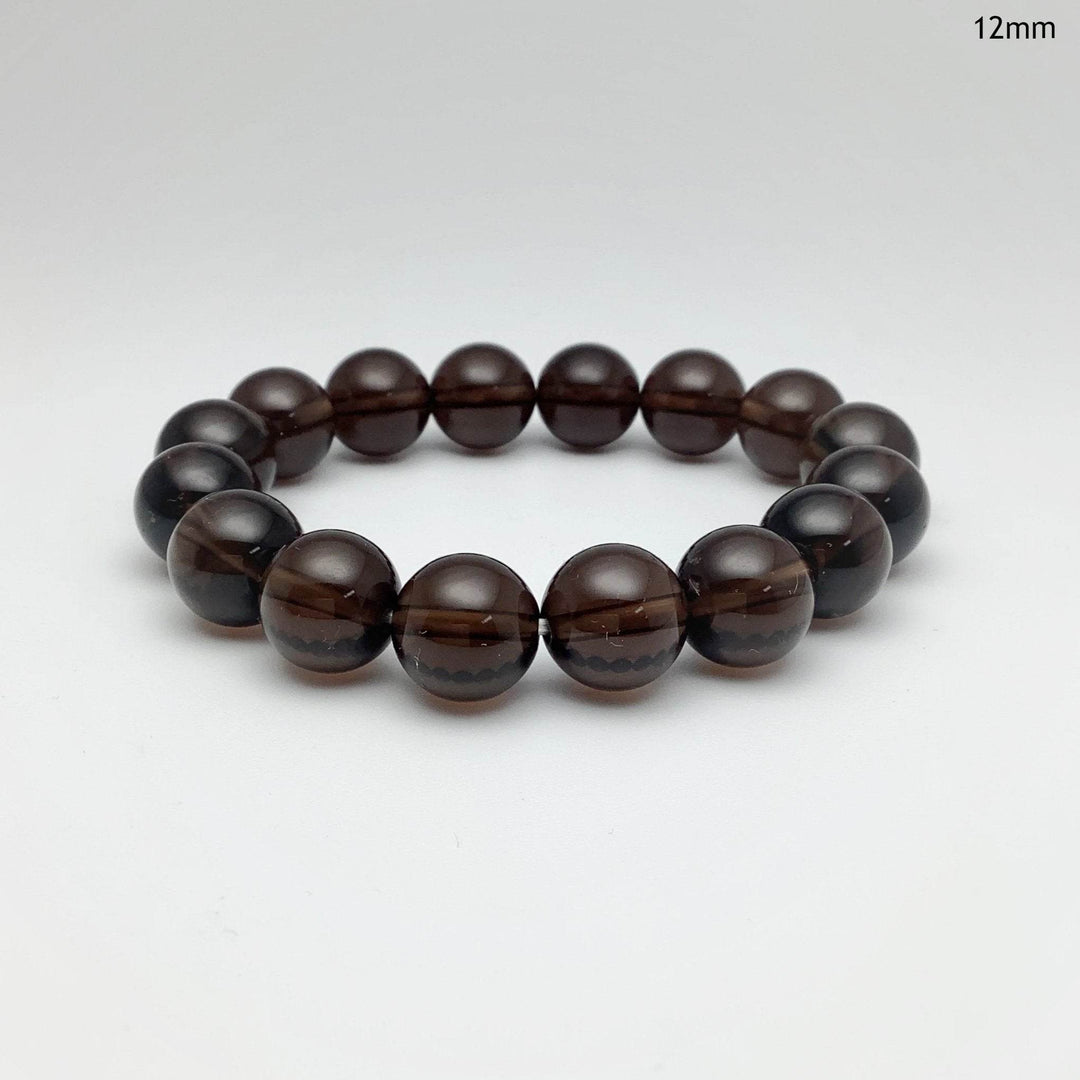 Smoky Quartz Beaded Bracelet - Rocks and Gems Canada