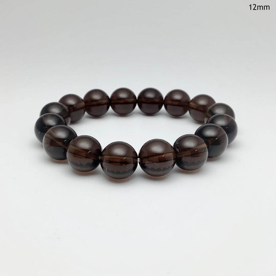 Smoky Quartz Beaded Bracelet - Rocks and Gems Canada
