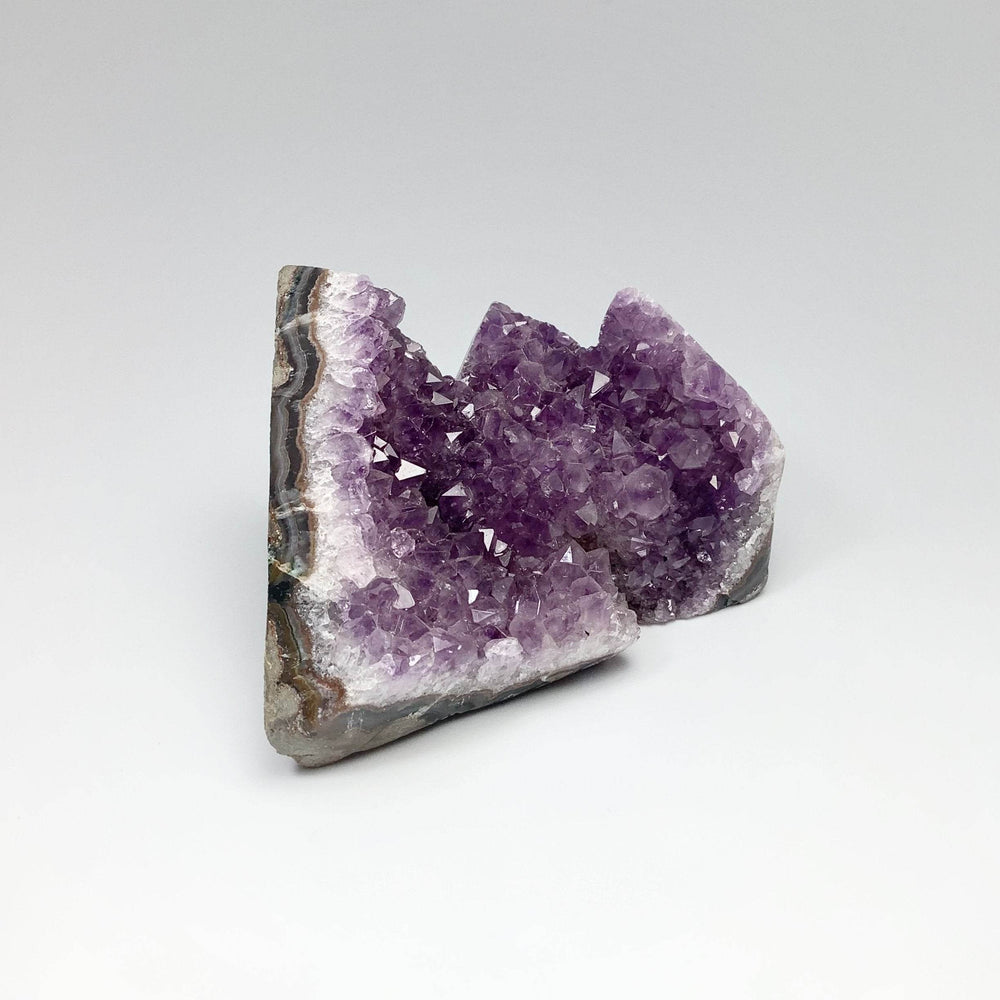 Amethyst Druze Cluster Mountain Carving - Rocks and Gems Canada