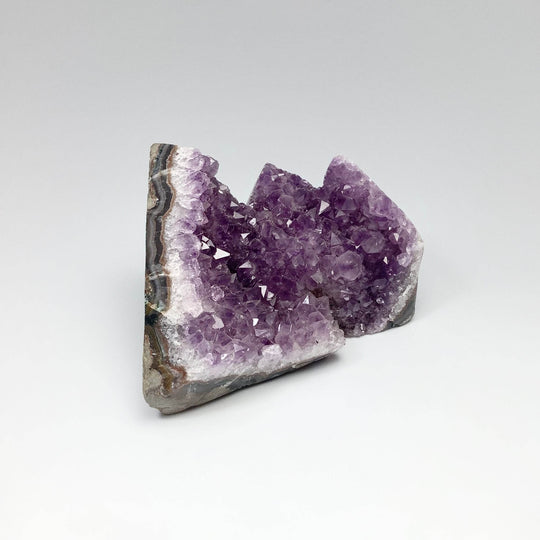 Amethyst Druze Cluster Mountain Carving - Rocks and Gems Canada