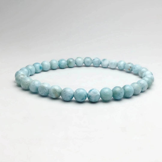 Larimar Beaded Bracelet - Rocks and Gems Canada