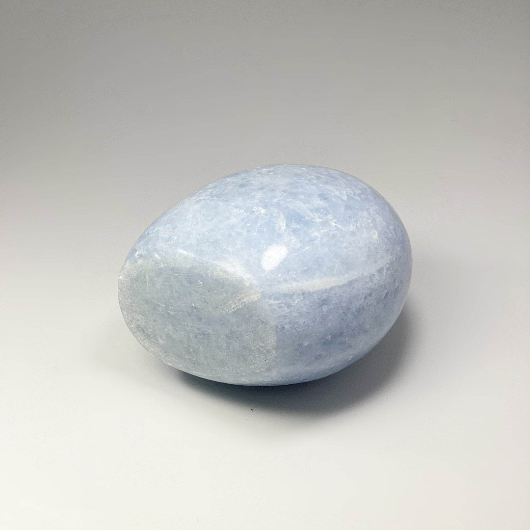 Blue Calcite Stand Up - Rocks and Gems Canada