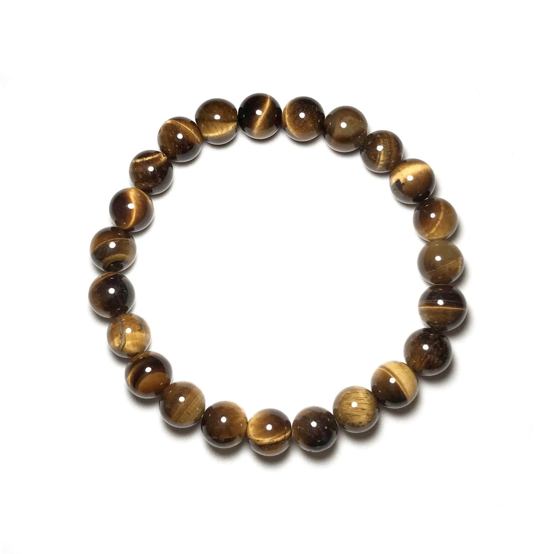 Gold Tiger Eye Beaded Bracelet - Rocks and Gems Canada