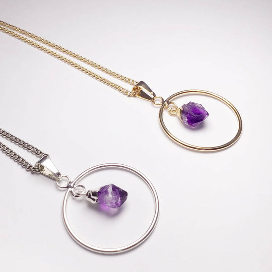 Amethyst Necklace - Rocks and Gems Canada