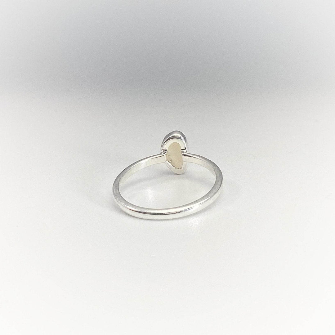 Faceted Ethiopian Fire Opal Ring - Rocks and Gems Canada