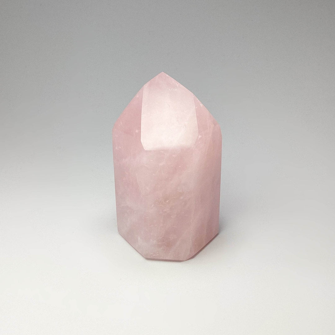 Rose Quartz Point - Rocks and Gems Canada