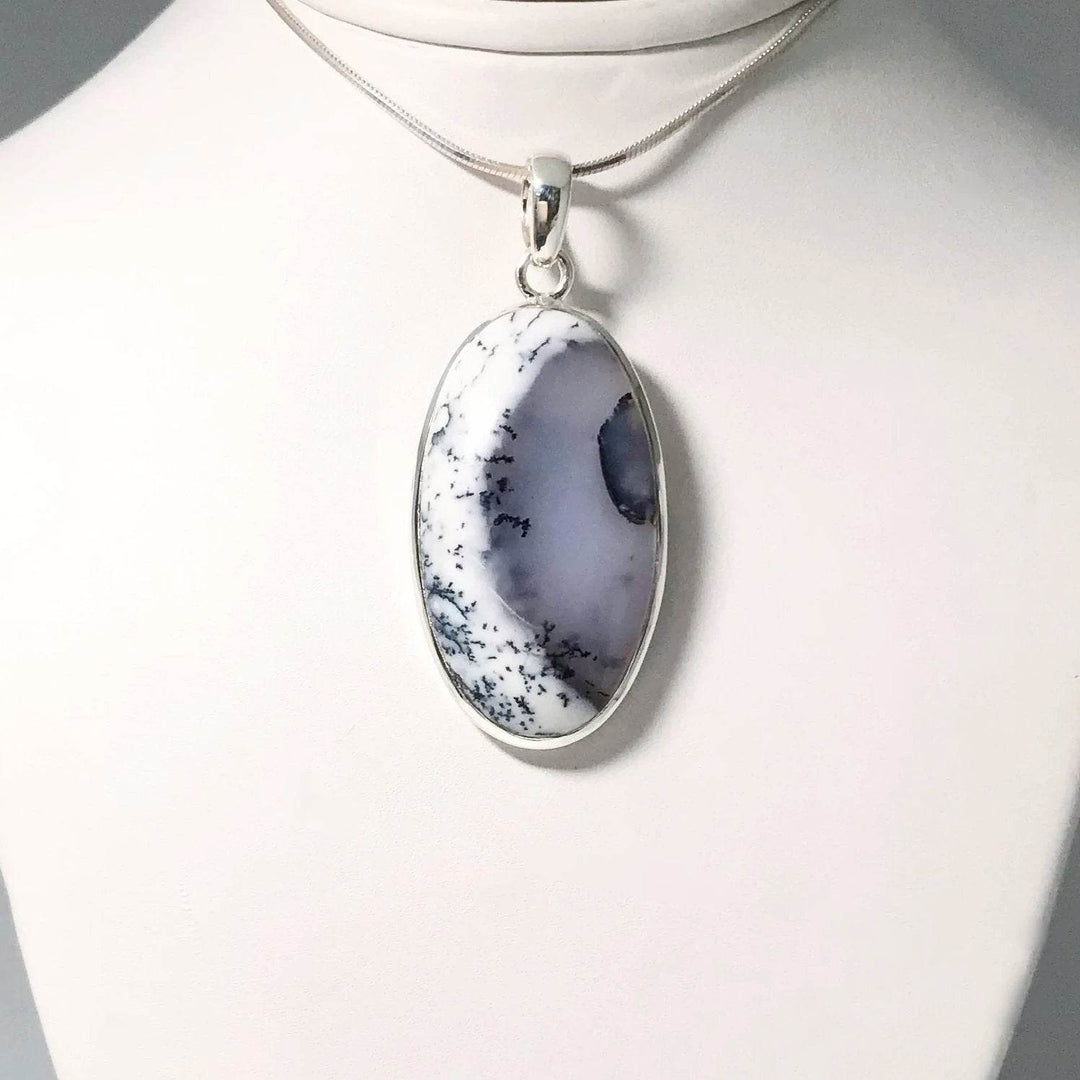 Dendritic Opal Pendant - Rocks and Gems Canada