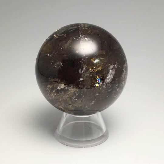Smoky Quartz Sphere - Rocks and Gems Canada