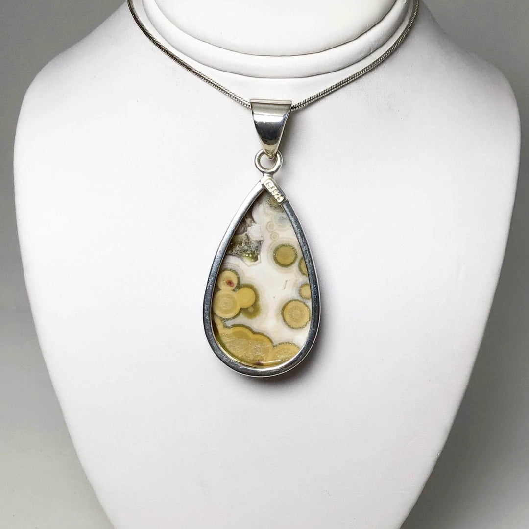Ocean Jasper Pendant - Rocks and Gems Canada