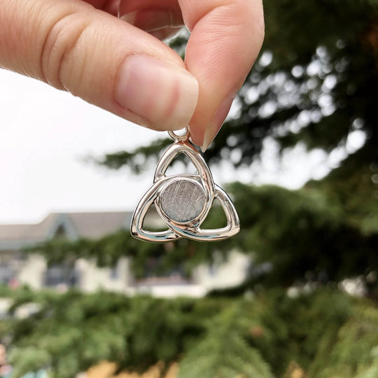 Muonionalusta Meteorite Pendant - Rocks and Gems Canada