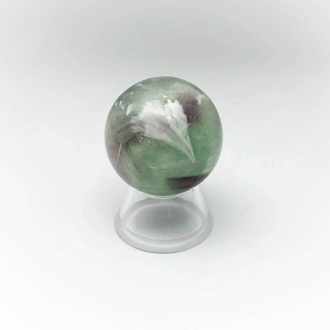 Small Fluorite Sphere - Rocks and Gems Canada