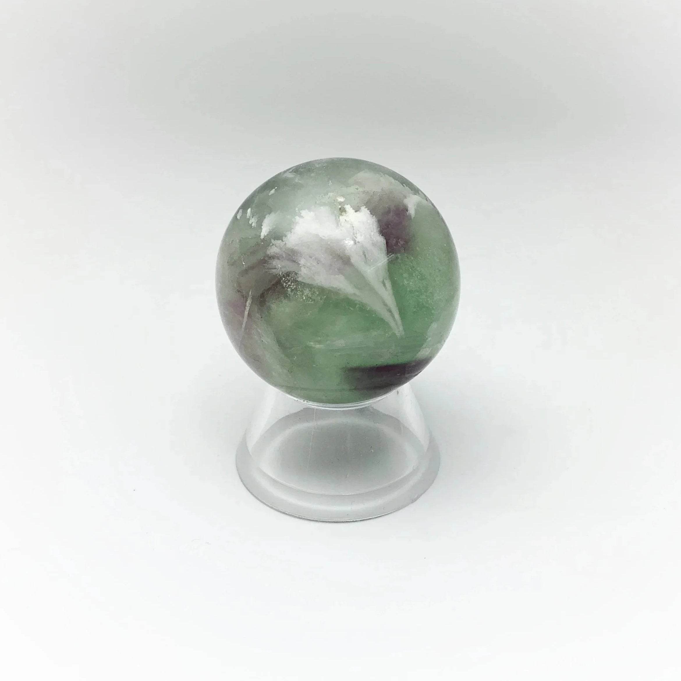Small Fluorite Sphere - Rocks and Gems Canada