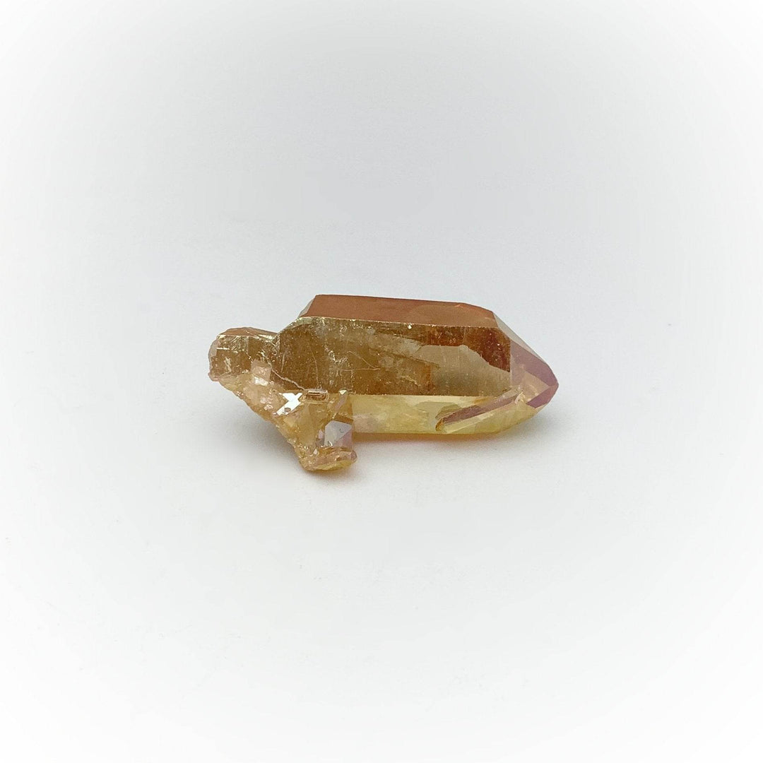 Sunset Aura Quartz Cluster - Rocks and Gems Canada