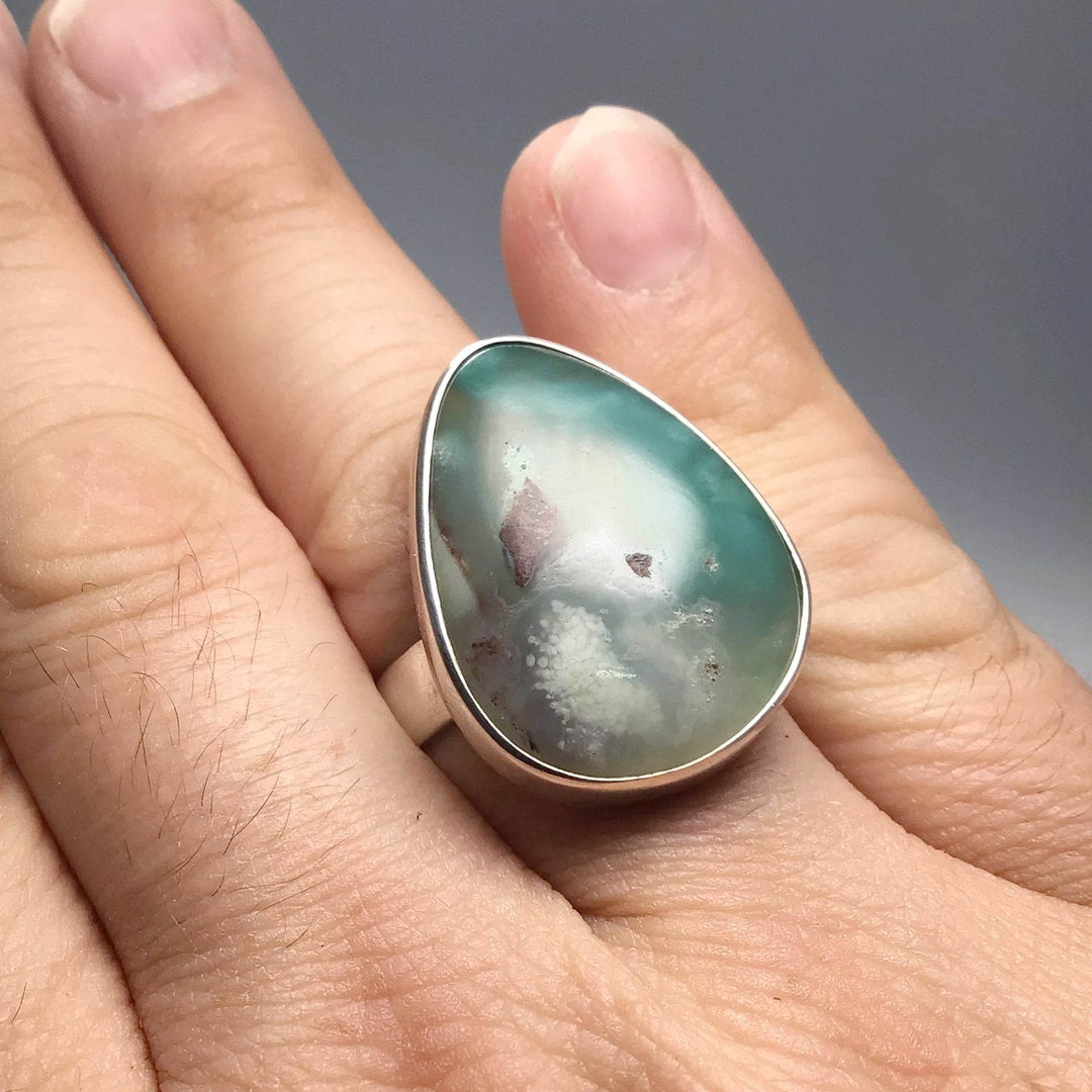 Aquaprase Ring - Rocks and Gems Canada