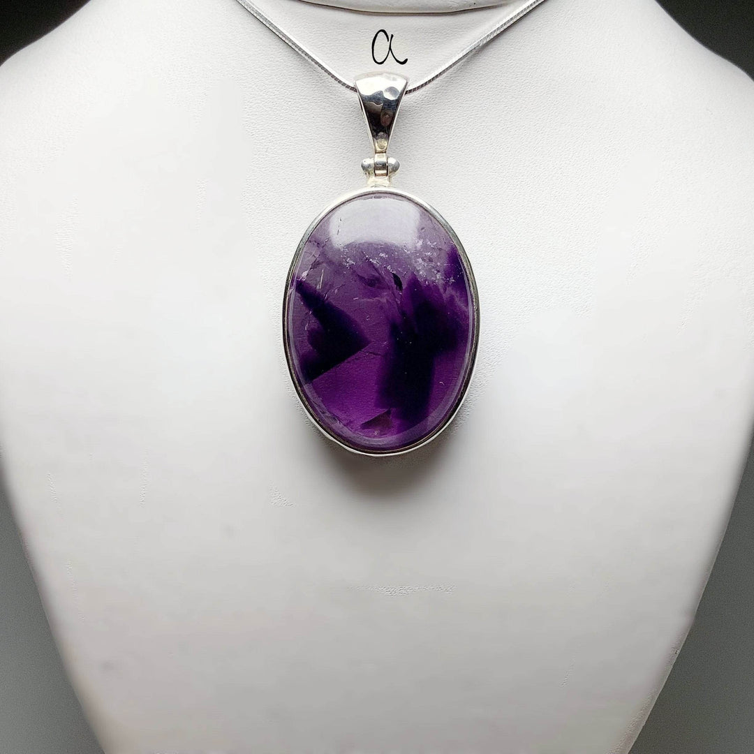Trapiche Amethyst Pendant - Rocks and Gems Canada