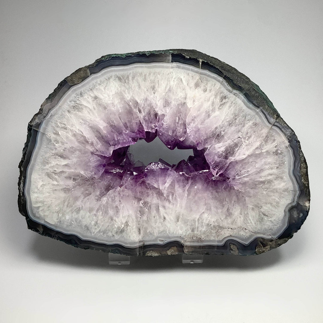 Amethyst Geode Slice - Rocks and Gems Canada