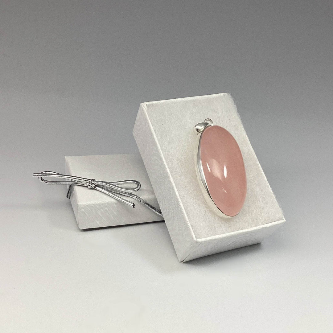 Rose Quartz Pendant - Rocks and Gems Canada