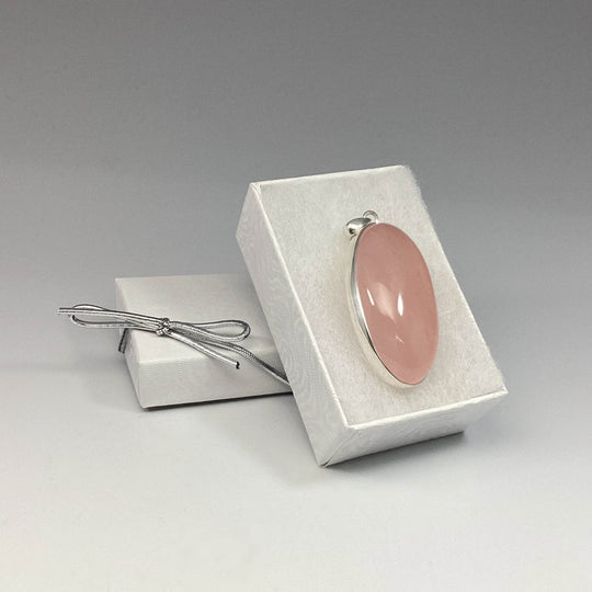 Rose Quartz Pendant - Rocks and Gems Canada