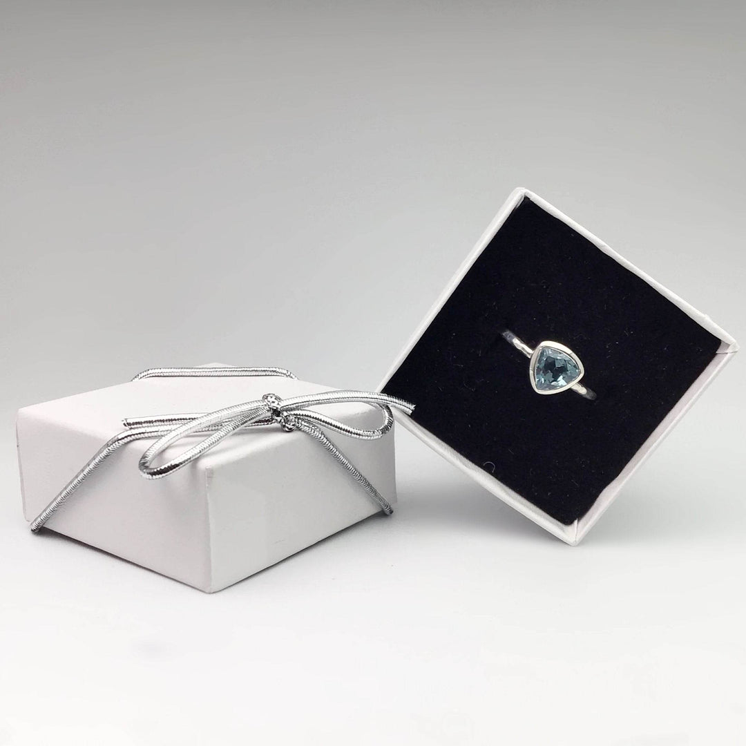 Blue Topaz Ring - Rocks and Gems Canada