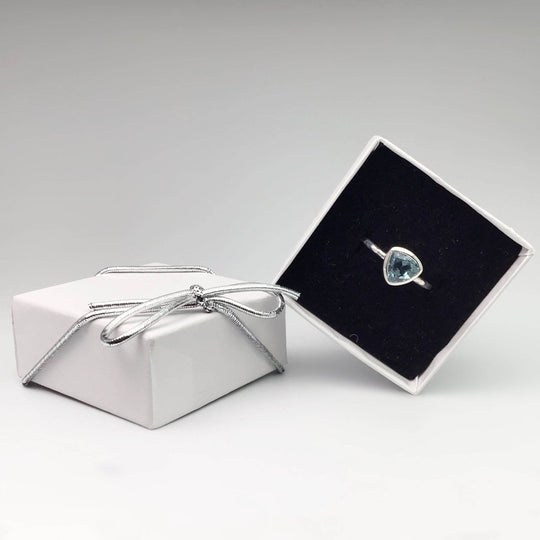 Blue Topaz Ring - Rocks and Gems Canada
