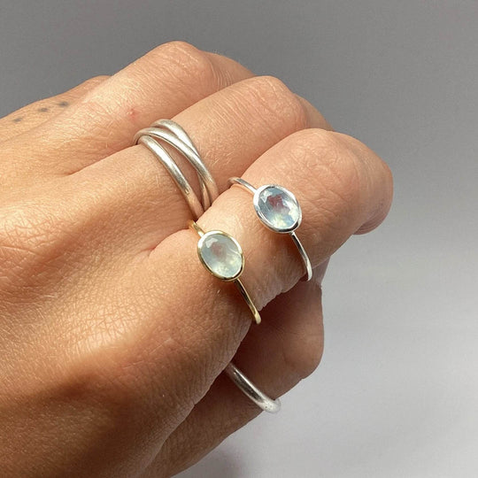 Aquamarine Ring - Rocks and Gems Canada