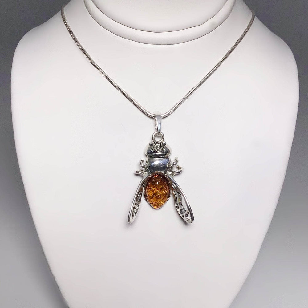 Cognac Amber Pendant - Rocks and Gems Canada