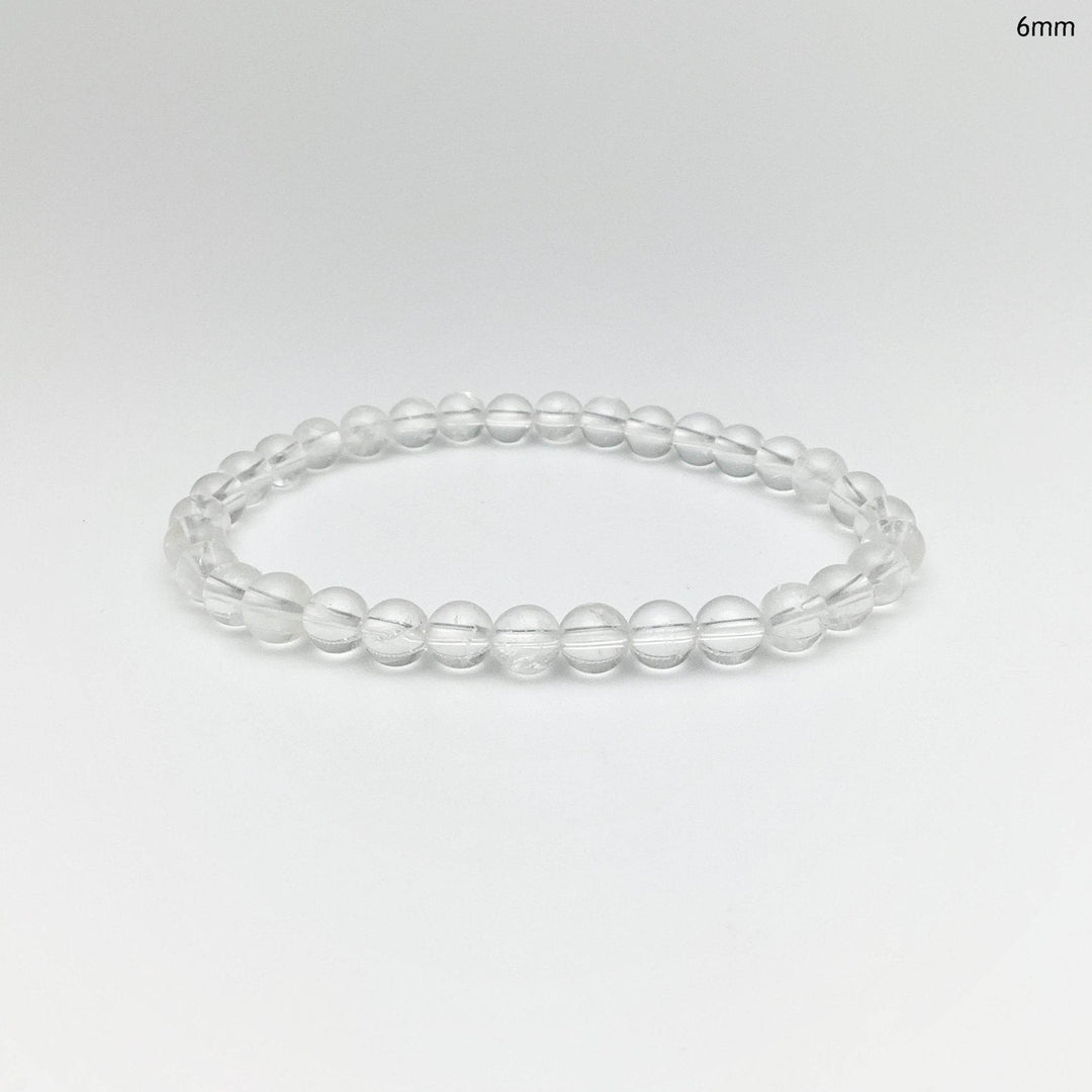 Clear Quartz Beaded Bracelet - Rocks and Gems Canada
