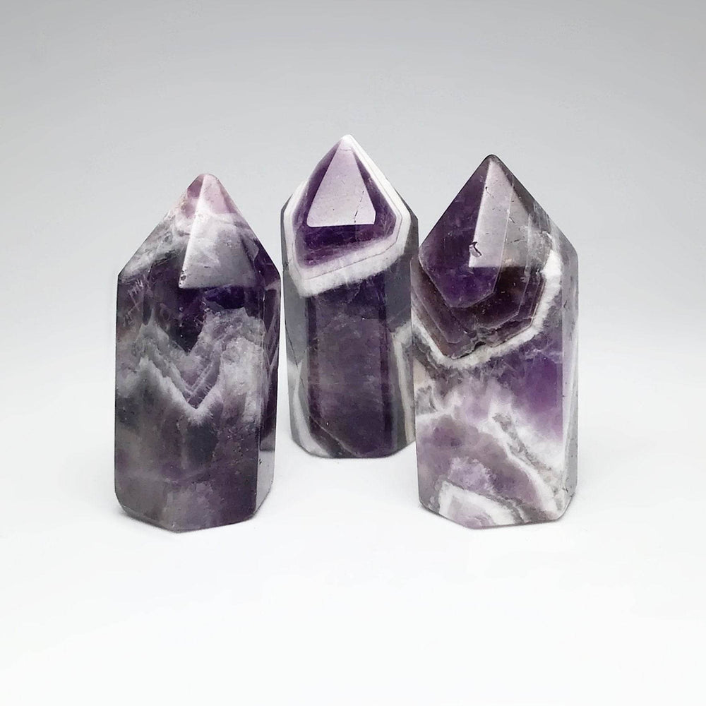 Chevron Amethyst Point - Rocks and Gems Canada