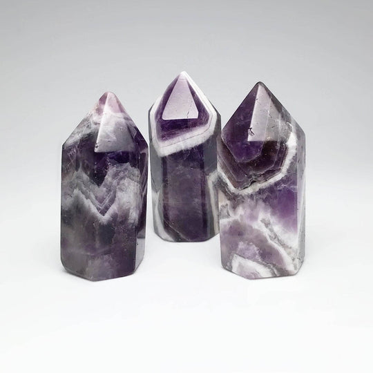 Chevron Amethyst Point - Rocks and Gems Canada