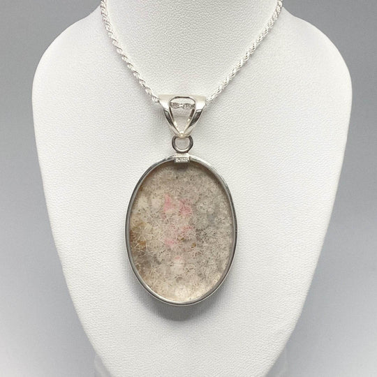 Fossilized Coral Pendant - Rocks and Gems Canada