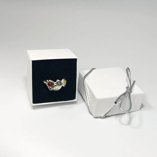 Mixed Amber Ring - Rocks and Gems Canada