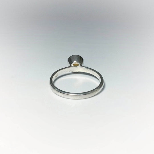 Faceted Ethiopian Fire Opal Ring - Rocks and Gems Canada