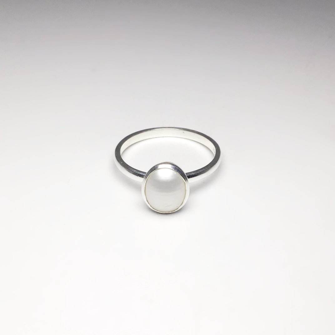 Freshwater Pearl Ring - Rocks and Gems Canada