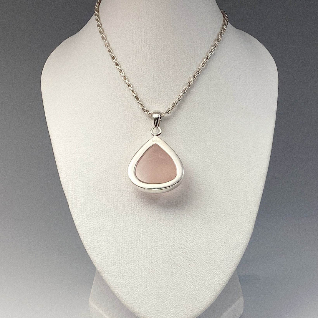 Rose Quartz Pendant - Rocks and Gems Canada
